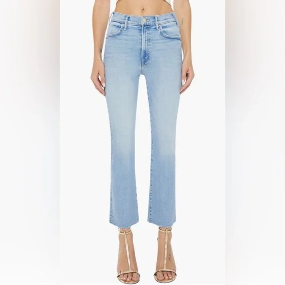 MOTHER the hustler ankle fray in limited edition size 26